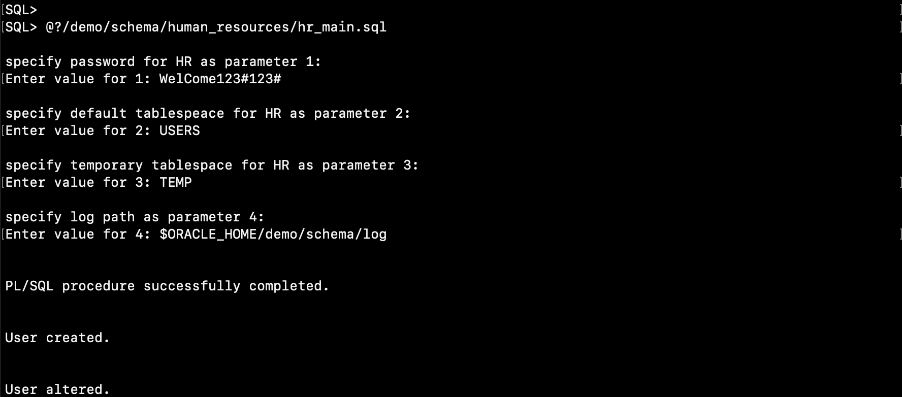 301 : 移行元となるデータベースを作成しよう