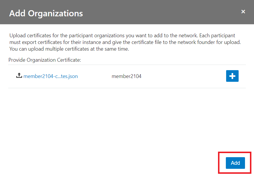 証明書ファイルの追加反映