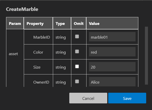 引数の入力補助フォーム