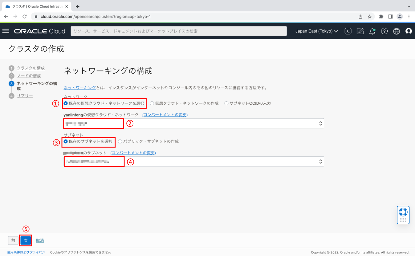 config vnc and subnet